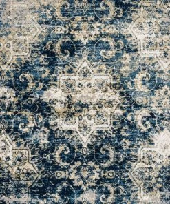 RUGS Loloi Torrance Power Loomed Navy / Ivory Rug