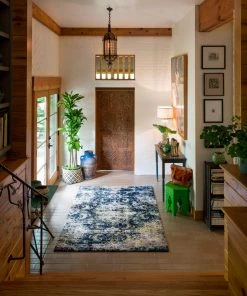 RUGS Loloi Torrance Power Loomed Navy / Ivory Rug