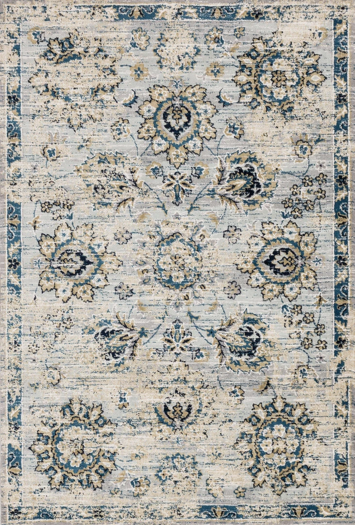 Loloi Torrance Power Loomed Grey / Navy Rug 3 Loloi Torrance Power Loomed Grey / Navy Rug