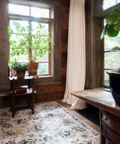 Loloi Torrance Power Loomed Grey / Navy Rug