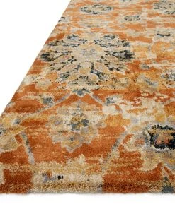 Loloi Torrance Power Loomed Rust Rug RUGS