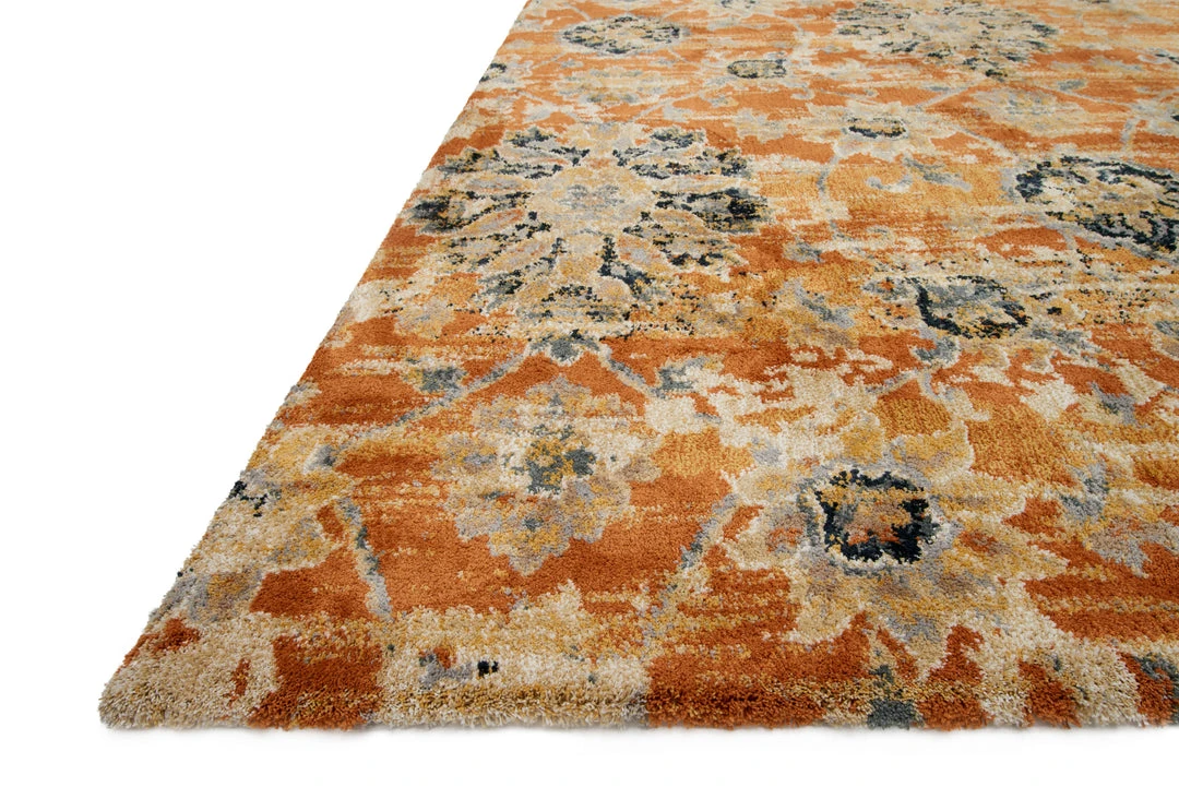 Loloi Torrance Power Loomed Rust Rug RUGS 4 Loloi Torrance Power Loomed Rust Rug RUGS
