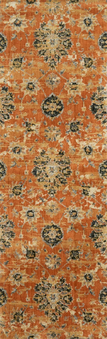 Loloi Torrance Power Loomed Rust Rug RUGS 5 Loloi Torrance Power Loomed Rust Rug RUGS