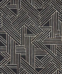 Loloi Verve Hand Tufted Charcoal / Neutral Rug RUGS