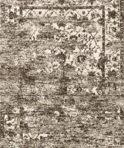 Loloi Viera Power Loomed Mocha / Ivory Rug RUGS