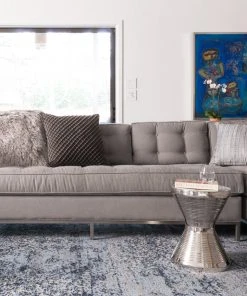 RUGS Loloi Viera Power Loomed Lt. Blue / Grey Rug