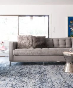 RUGS Loloi Viera Power Loomed Lt. Blue / Grey Rug 11 RUGS Loloi Viera Power Loomed Lt. Blue / Grey Rug