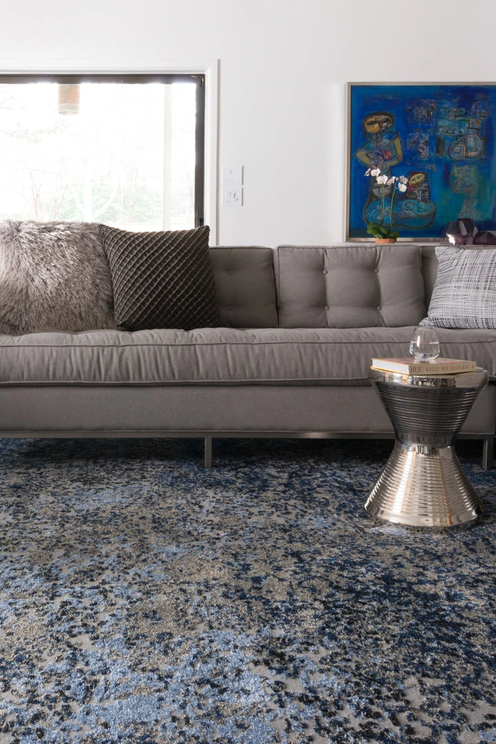 Loloi Viera Power Loomed Grey / Navy Rug 4 Loloi Viera Power Loomed Grey / Navy Rug