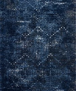 Loloi Viera Power Loomed Dark Blue / Light Blue Rug