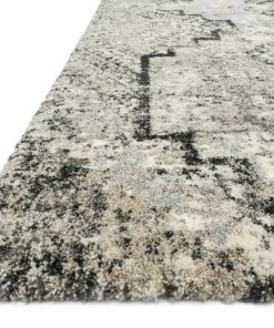 Loloi Viera Power Loomed Grey / Black Rug