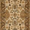 Loloi Victoria Hooked Ivory / Dk Taupe Rug RUGS