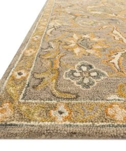 Loloi Victoria Hooked Grey / Multi Rug RUGS