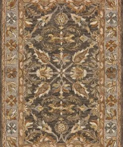 RUGS Loloi Victoria Hooked Dk Taupe / Grey Rug