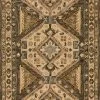 Loloi Victoria Hooked Walnut / Beige Rug RUGS