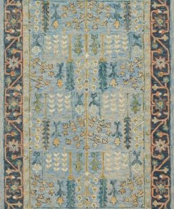 RUGS Loloi Victoria Hooked Lt Blue / Dk Blue Rug