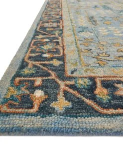 RUGS Loloi Victoria Hooked Lt Blue / Dk Blue Rug