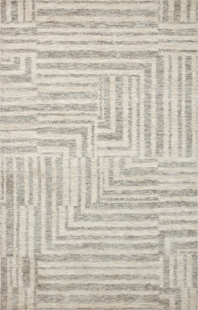 RUGS Justina Blakeney X Loloi Yeshaia Power Loomed Oatmeal / Silver Rug 3 RUGS Justina Blakeney X Loloi Yeshaia Power Loomed Oatmeal / Silver Rug