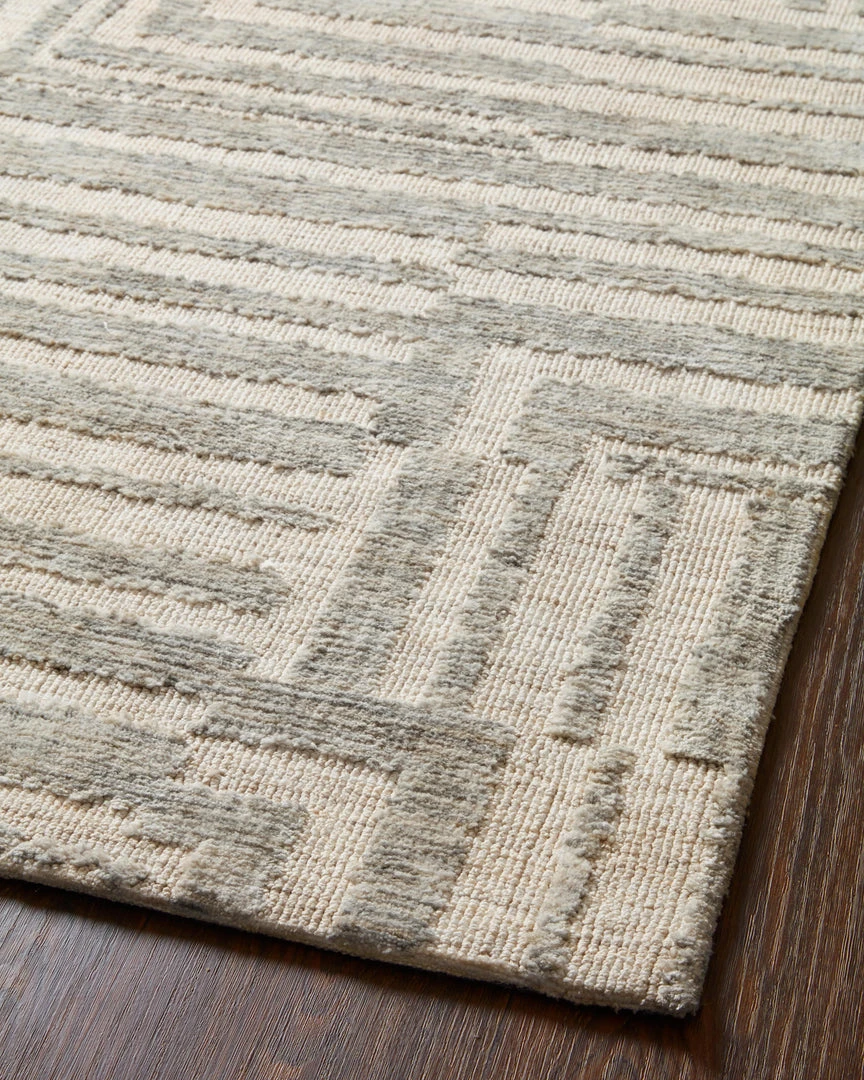 RUGS Justina Blakeney X Loloi Yeshaia Power Loomed Oatmeal / Silver Rug 8 RUGS Justina Blakeney X Loloi Yeshaia Power Loomed Oatmeal / Silver Rug