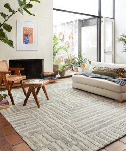 RUGS Justina Blakeney X Loloi Yeshaia Power Loomed Oatmeal / Silver Rug 9 RUGS Justina Blakeney X Loloi Yeshaia Power Loomed Oatmeal / Silver Rug