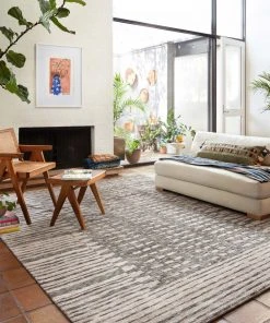 RUGS Justina Blakeney X Loloi Yeshaia Power Loomed Blush / Taupe Rug