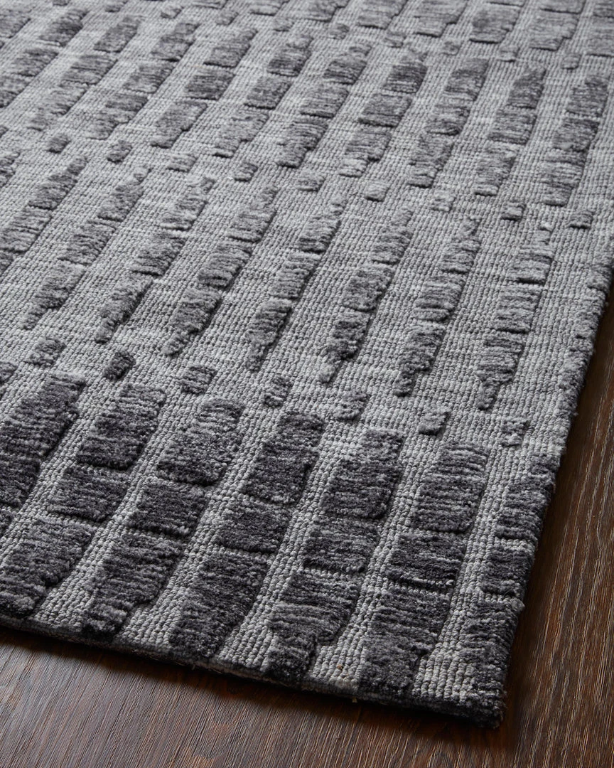 Justina Blakeney X Loloi Yeshaia Power Loomed Grey / Charcoal Rug 8 Justina Blakeney X Loloi Yeshaia Power Loomed Grey / Charcoal Rug