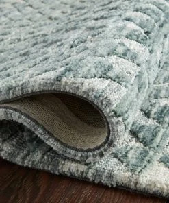 Justina Blakeney X Loloi Yeshaia Power Loomed Lagoon / Mist Rug