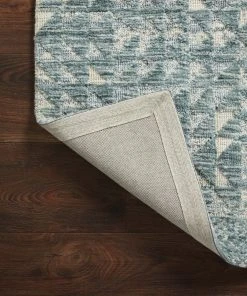Justina Blakeney X Loloi Yeshaia Power Loomed Lagoon / Mist Rug