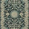 Loloi Zharah Hooked Teal / Grey Rug