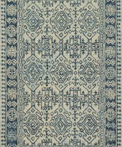 RUGS Loloi Zharah Hooked Mist / Blue Rug