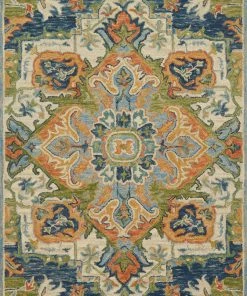 Loloi Zharah Hooked Blue / Multi Rug