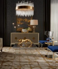 Wildwood Gilded Storm Oil Painting DECOR