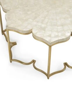 LIVING ROOM Chelsea House Lotus Flower Cocktail Table