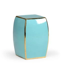 Chelsea House Aqua Garden Stool