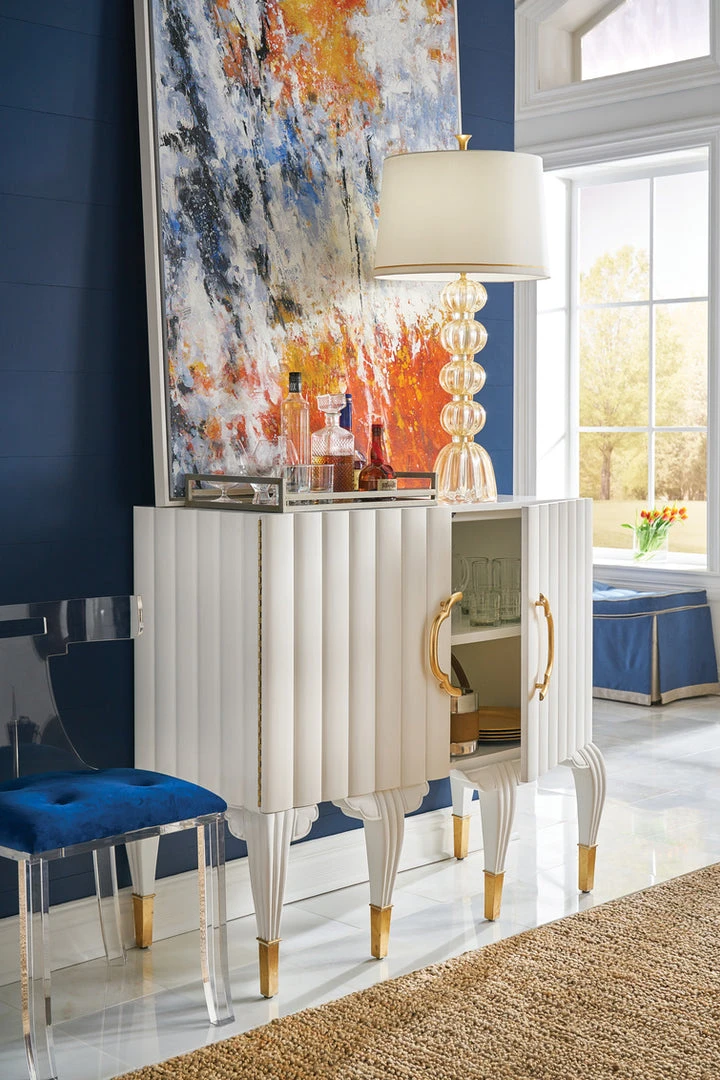 Wildwood Elsa Blue Velvet Acrylic Chair 4 Wildwood Elsa Blue Velvet Acrylic Chair