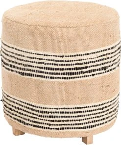 Surya Aarzoo AOZ-001 Furniture Benches, Ottomans & Poufs