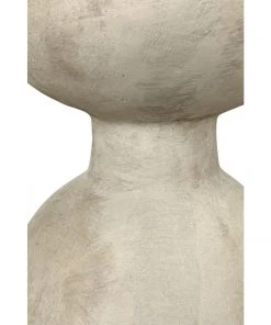 Side & End Tables Noir Hourglass Stool, Fiber Cement