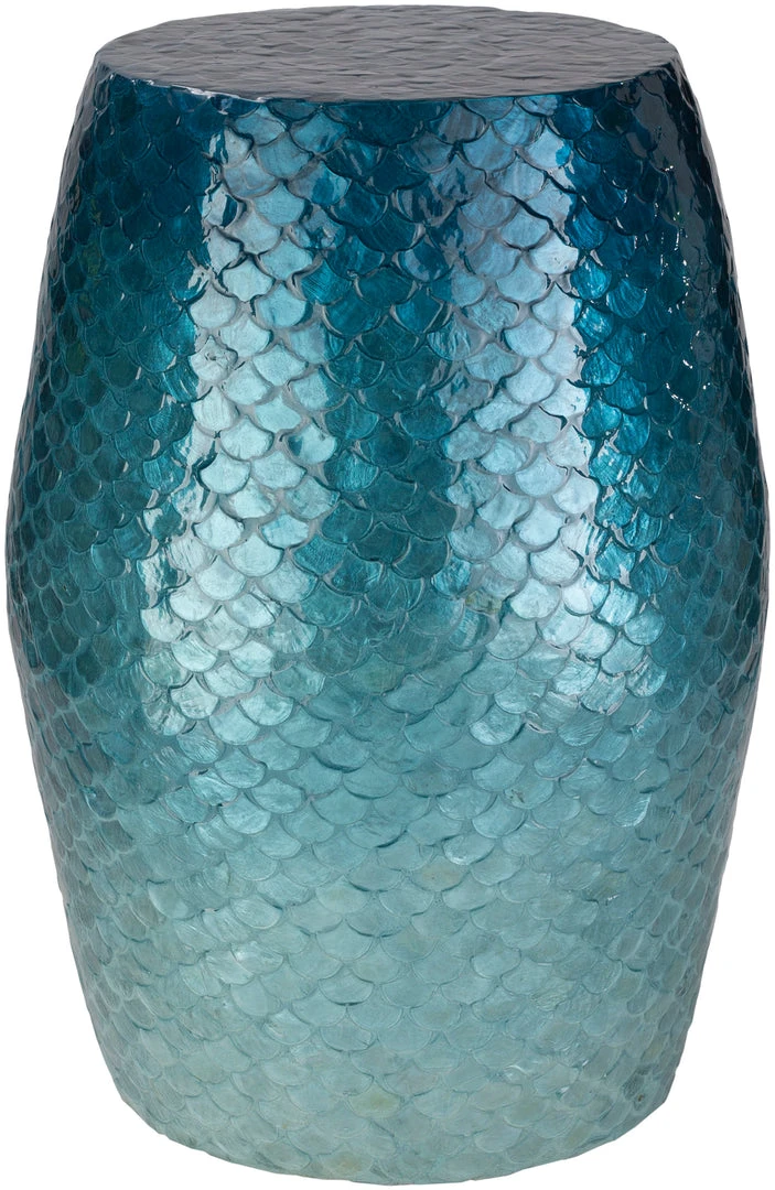 Surya Blue Ocean Side Table 3 Surya Blue Ocean Side Table