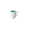 Casafina Dori 9.5oz. Atlantic Blue Mug(Set Of 4) TABLETOP