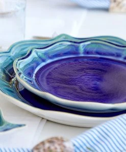 Casafina Dori 8" Atlantic Blue Glazed Stoneware Pasta Bowl (Set Of 4) TABLETOP 8 Casafina Dori 8