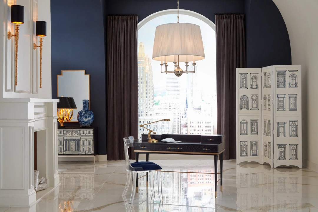 Wildwood Elsa Blue Velvet Acrylic Chair 6 Wildwood Elsa Blue Velvet Acrylic Chair