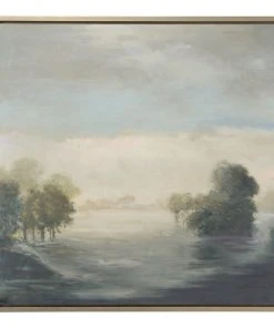 Wildwood Morning Mist Oil Painting DECOR