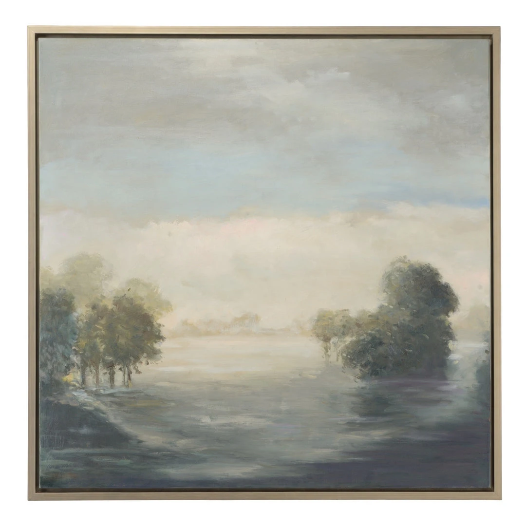 Wildwood Morning Mist Oil Painting DECOR 3 Wildwood Morning Mist Oil Painting DECOR
