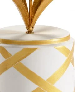 Chelsea House Round Flower Accent - Gold