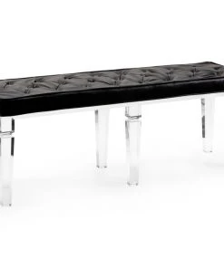 Wildwood Greta Leather Bench LIVING ROOM