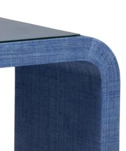 LIVING ROOM Chelsea House Waterfall Console - Blue