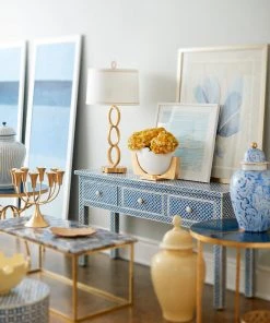 LIVING ROOM Chelsea House New London Console - Blue