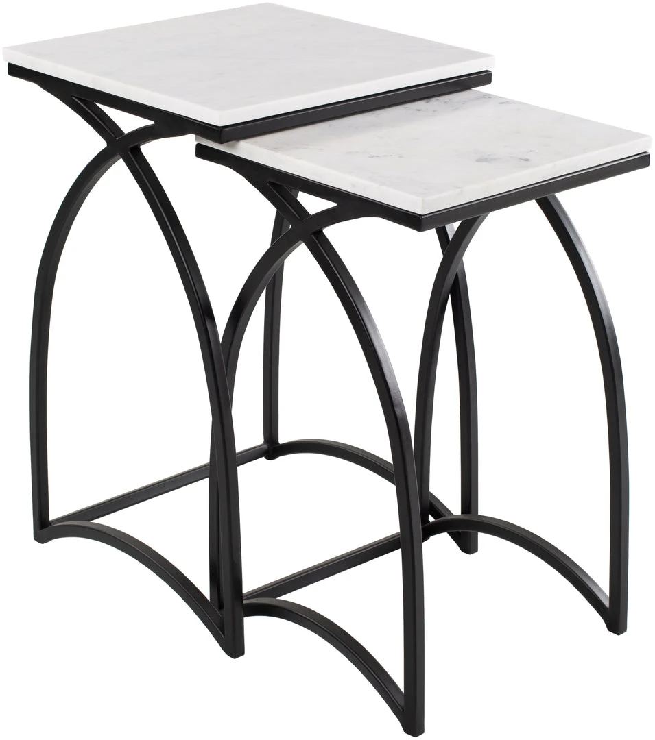 Surya Evana Side Table Side & End Tables 3 Surya Evana Side Table Side & End Tables