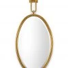 DECOR Wildwood Tobago Gold Wall Mirror