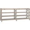Noir Sutton Console, White Wash 1 Noir Sutton Console, White Wash