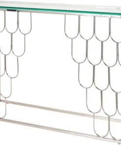 Surya Cage Console Table